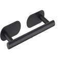thumbnail image 1 of Toallero de baño sin perforaciones YUANXCMXG de Acero inoxidable SUS304 Autoadhesivo 23CM Negro mate, 1 of 4