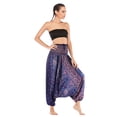 thumbnail image 4 of Pantalones Harem es Pantalón Con Estilo De Yoga Hippie Para Violeta Zulema Pantalones de harén para mujeres, 4 of 8
