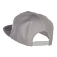 thumbnail image 3 of Mr Embroidered Snapback Cap - Silver OSFM, 3 of 5