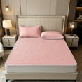 thumbnail image 1 of Ice Silk Mat Set Breathable Mattress Topper Soft Nylon for Cooling Comfort Dorm Bedroom, 1 of 6