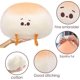 thumbnail image 3 of Funny Food Plush Toy Pillow, Squishy Decompression Steamed Buns Stuffed Animal Plushie Doll Toy, Cute Bread Toast Hugging Pillow, Relief Hand Food Plu, 3 of 4