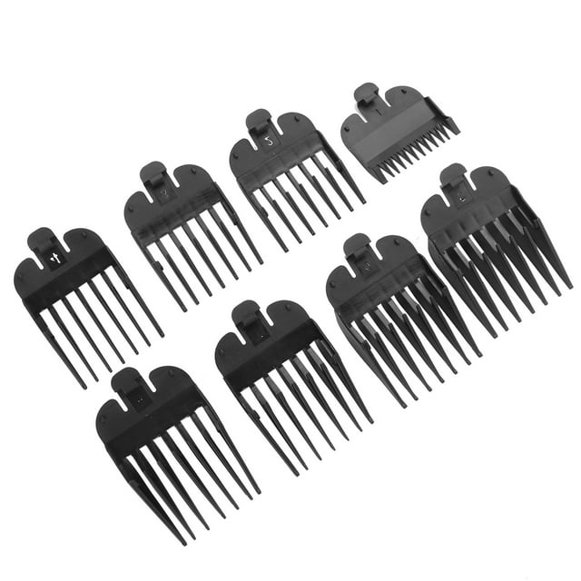 Peine Guía, Peine Con Dientes, Tamaño Pequeño, 8 Tamaños Diferentes, Peine Límite De Posicionamiento, Peluquería Casera Para Uso Profesional En Salón
