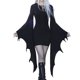 thumbnail image 2 of ICHUANYI Clearance Fashion Women Sexy Long Sleeve Bandage Solid V-Neck(Black, S) ICHUANYI WER2023080908940, 2 of 8