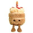thumbnail image 3 of Jouet Gâteau d'Anniversaire, Jouet en Peluche Gâteau d'Anniversaire Jouet en Peluche Gâteau Jouet en Peluche Fabriqué avec Soin, 3 of 8