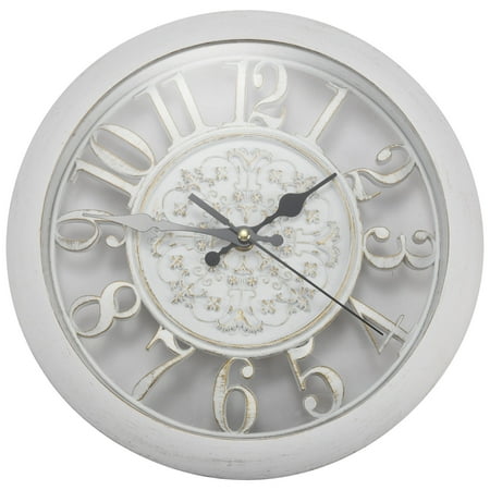 New Arrivals Vintage Digital Wall Clocks Watch Horloge wall Quartz(white)
