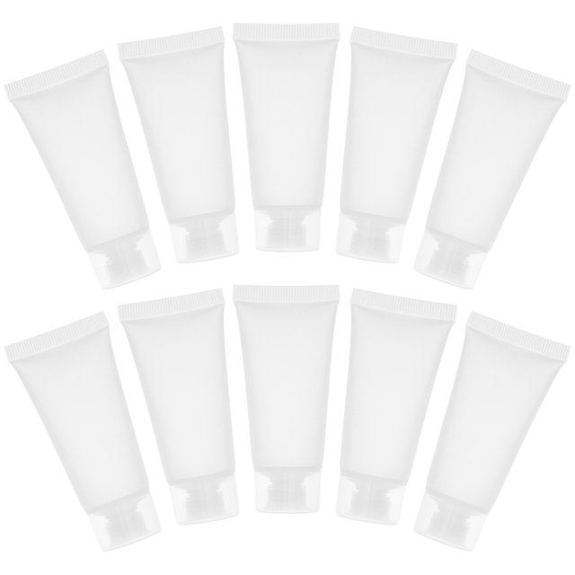 HEANUJJ 50Ud Envases Transparentes Reutilizables Para Protector Y De Viaje