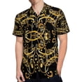 thumbnail image 4 of High Quality Hawaiian Shirts for Men Short Sleeve Aloha Beach Shirt Floral Summer Casual Button Down Shirts Blouses I7RHZ4, 4 of 7