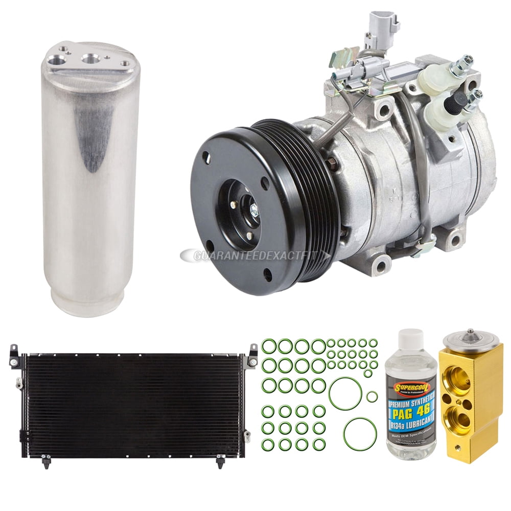 For Toyota Tundra 2000 2001 2002 OEM AC Compressor w/ Condenser Drier