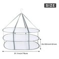 thumbnail image 6 of FGY Sweater Drying Rack Set - Foldable 3-Tier Flat Drying Rack & 2-Tier Mesh Clothes Drying Rack for Various Clothes, 6 of 6