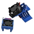 thumbnail image 3 of TISHITA 1/10 RC Car ESC Cooling Fan and Motor Fan Set Sturdy for Rally Rustler Slash Blue, 3 of 8
