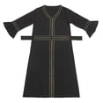 thumbnail image 2 of YunPes Girls Dress Long Skirt Spring Summer Autumn New Large Children Loose Long Sleeve Arab Youth Long Skirt Casual Dress Lass Dress, 2 of 9