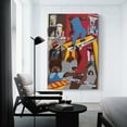 thumbnail image 3 of Jacob Lawrence Print Painting (17) Room Aesthetic Poster Print Art Wall Painting Canvas Posters Gifts Modern Bedroom Decor 12x18inch(30x45cm), 3 of 6