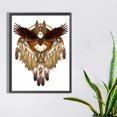 thumbnail image 4 of Diamond Painting 5D DIY completo taladro redondo Eagle Dreamcatcher Kit 2PCS Hugtrwg Para estrenar, 4 of 9