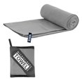 thumbnail image 4 of Toalla de secado rápido Strade Fareast Limited gimnasio plegable gris 31,50 x 15,75 pulgadas, 4 of 8