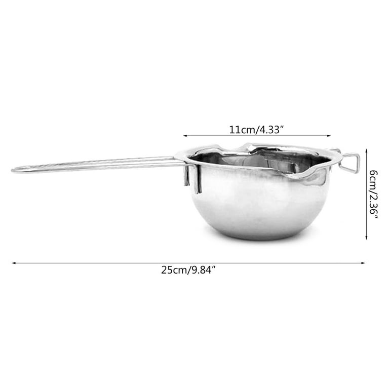 Stainless Steel Wax Melting Pot for DIY Scented Candle Soap Chocolate  Butter Handmade Soap Tool Long Handle Heating Non-stick