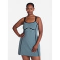 thumbnail image 2 of Avia Women's SoftSculpt Tipped Mini Dress, Sizes XS-XXXL, 2 of 6