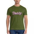 thumbnail image 1 of Camiseta de verano para hombre camisa clásica de papá lisa gráfica, 1 of 7