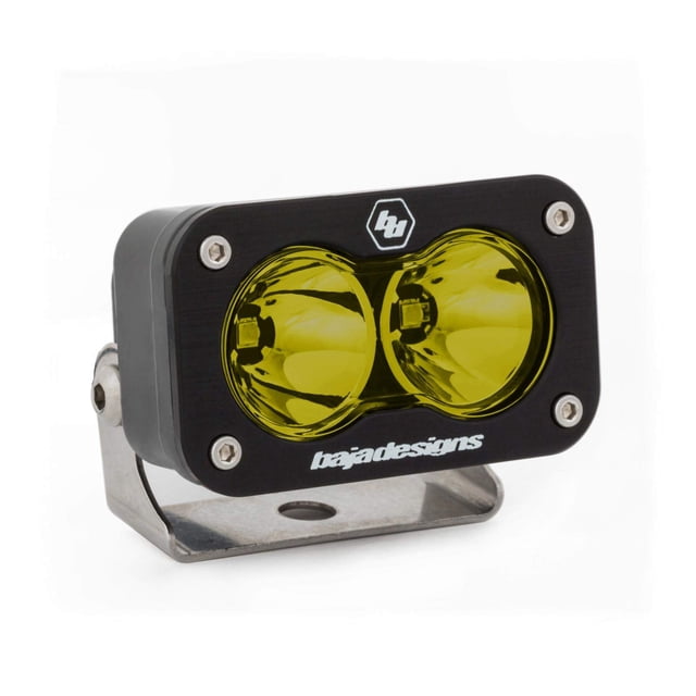 Faro LED Baja Designs S2 Sport Negro Ámbar Spot