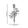 thumbnail image 3 of Etiquetas Engomadas Del Tatuaje 10 Uds tatuajes falsos moda fiesta suministro hombro tatuajes hombres mujeres para cuerpo espalda Tmvgtek Libre de BPA, 3 of 3