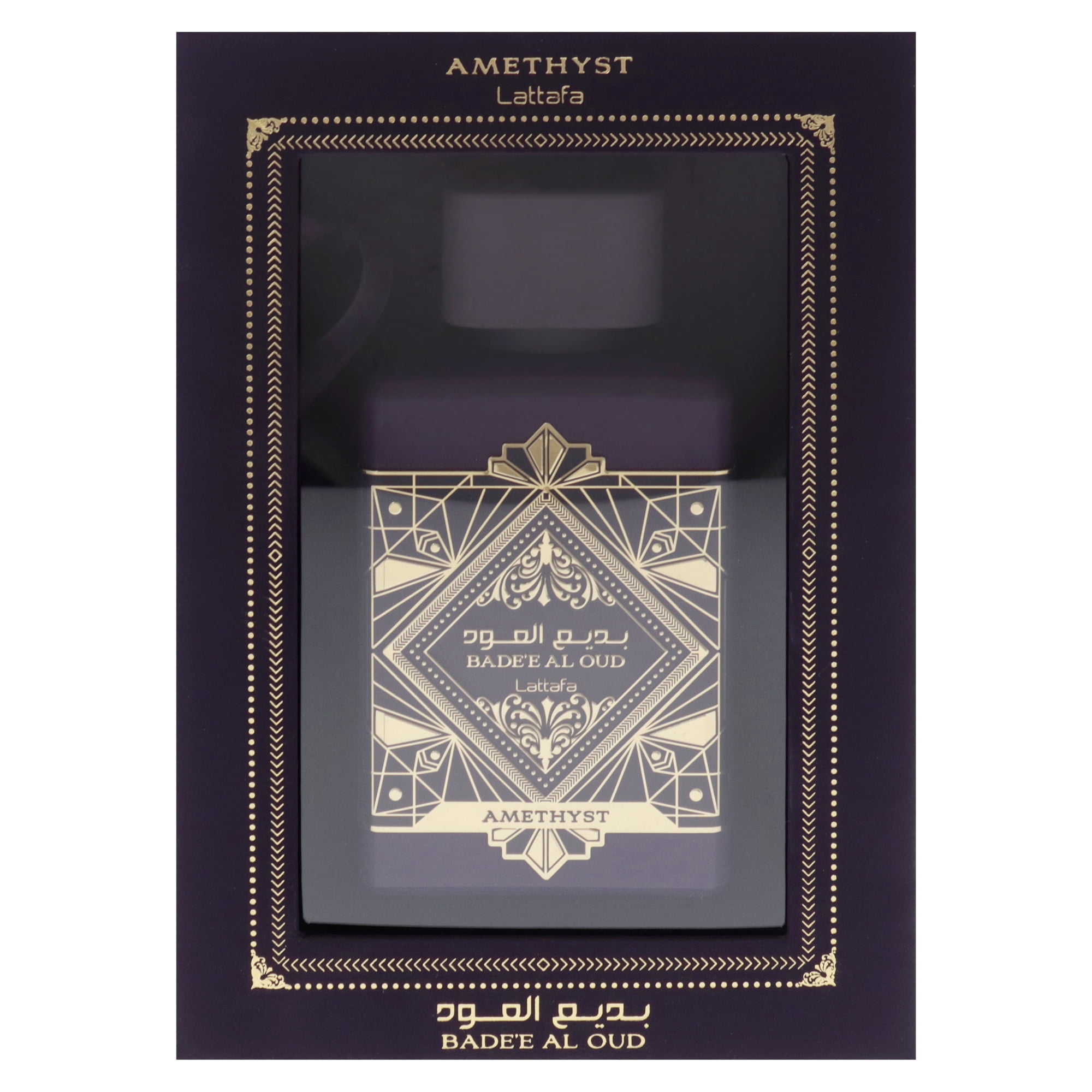 Lattafa Badee Al Oud Amethyst EDP Spray, 3.4 Oz, Men