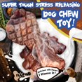 thumbnail image 2 of Juguetes masticables para perros Fuufome, paquete de 2, indestructibles para razas grandes, 2 of 6