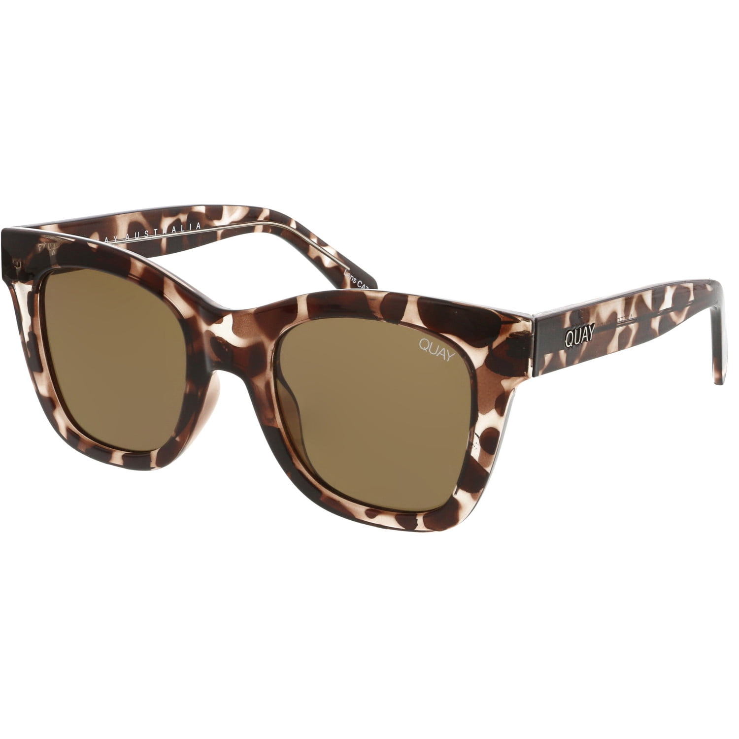 Quay Quay Women's After Hours QU000180TORT/BRN Brown Cat Eye