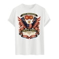 thumbnail image 4 of mgoYE 250 Anniversary USA Shirt Mens American Flag T Shirt 250 Years America Anniversary Shirt Patriotic Shirts Tops Men Shirts(White,M), 4 of 7