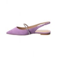 thumbnail image 2 of Stuart Weitzman Crystalline Suede Slingback Flat, 7, Purple, 2 of 5
