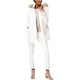 thumbnail image 1 of Abrigo texturizado INC para mujer, blanco, extra pequeño I-N-C Abrigo, 1 of 1
