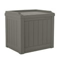 thumbnail image 6 of Suncast 22 Gal Outdoor Patio Small Deck Box w/ Storage Seat, Stone (4 Pack), 6 of 12