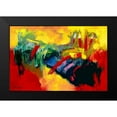 thumbnail image 2 of Magis, Pascal 18x13 Black Modern Framed Museum Art Print Titled - Rouge - Jaune I, 2 of 5