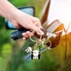 thumbnail image 4 of Rapeiae Cute Metal Keychain Multiple Cute Styles to Choose From Light weight and Portable Decorative Pendant, 4 of 6