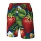 thumbnail image 4 of Fotbe Strawberry2 Trajes de Baño Estampados para Hombre, Shorts de Verano de Secado Rápido, Ropa de Playa, Bañadores-Large, 4 of 6