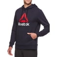thumbnail image 3 of Reebok Men's and Big Men's Active Delta Fleece Hoodie, up to Size 3XL, 3 of 4