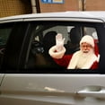 thumbnail image 5 of Naierhg D-1243 Window Sticker Santa Claus Series Waterproof Car-styling Christmas Window Decal for Car, 5 of 8