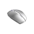 thumbnail image 4 of Cherry GENTIX BT Wireless Bluetooth Mouse, Multi-Device Function for up to 3 Devices, Switchable Resolution (1K/2K DPI), 7 Buttons and Scroll Wheel, Battery Operated -Frosted Silver, 4 of 6