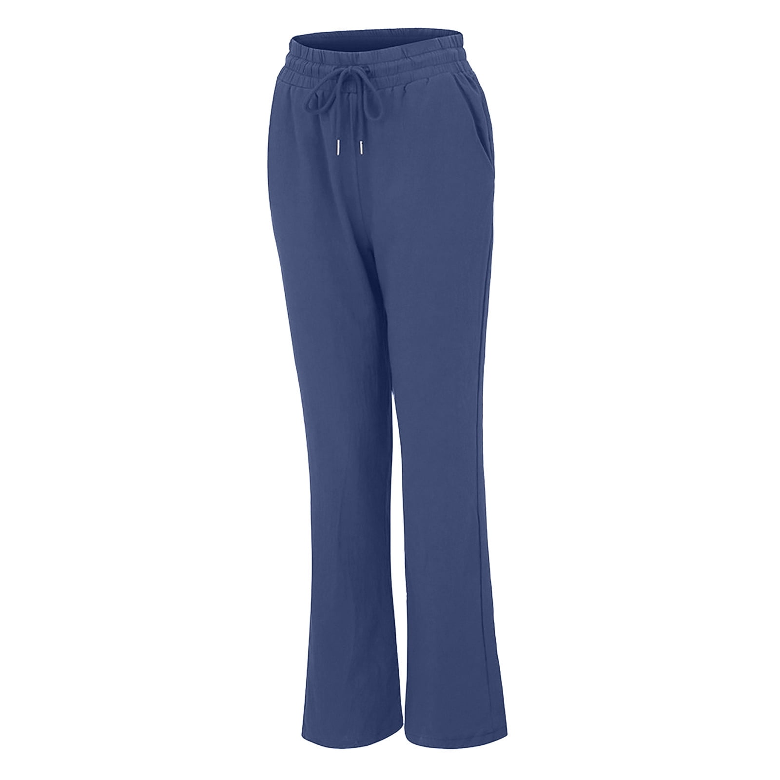 Zpanxa Women Casual Cotton and Linen Pants for Women, Solid
