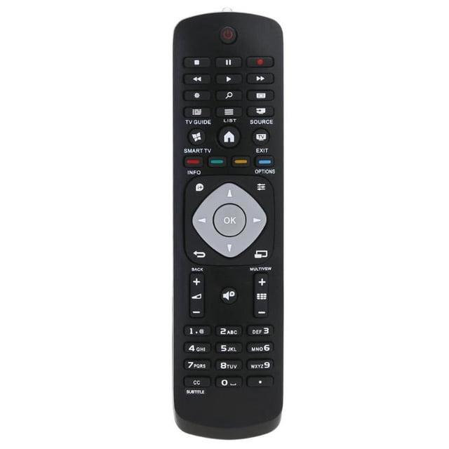 Accesorios de control remoto universal prácticos para Philips 3D HDTV LCD LED TV WDOplteas Para estrenar