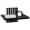 Black-1-13.78 x 11.02 Inch, variant on Floating Shelves For Wall 1 Tier Bathroom Storage Shelf Over Toilet Bedroom Bookshelf Living Room Decor Kitchen Laundry Soundbar Mount Under Tv (cs101l) Black