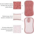 thumbnail image 3 of Paquete de 6 esponjas multiusos para fregar la cocina, esponja de microfibra resistente a los arañazos con potencia de fregado resistente TUNC Sencillez, 3 of 5