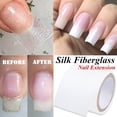 thumbnail image 3 of 1 Roll Manicure Silk Nail Art Repair Silk Self-Adhesive Tape Strong Protection White Sticker Repair Protection Against Damage Nail Repair Tools, 3 of 6
