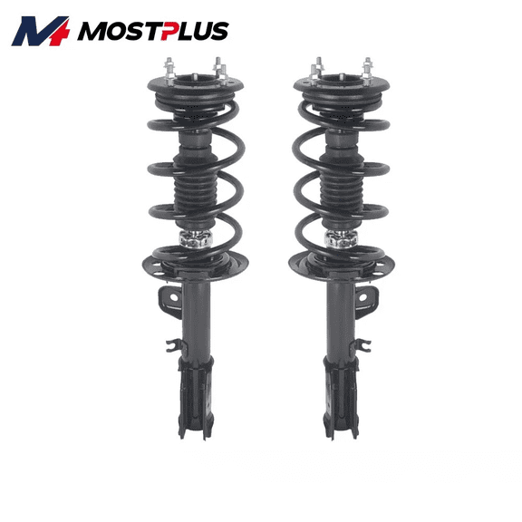 MOSTPLUS Set(2) Front Shock Struts w/ Coil Spring for 2013-2019 Ford Explorer 3.5L AWD