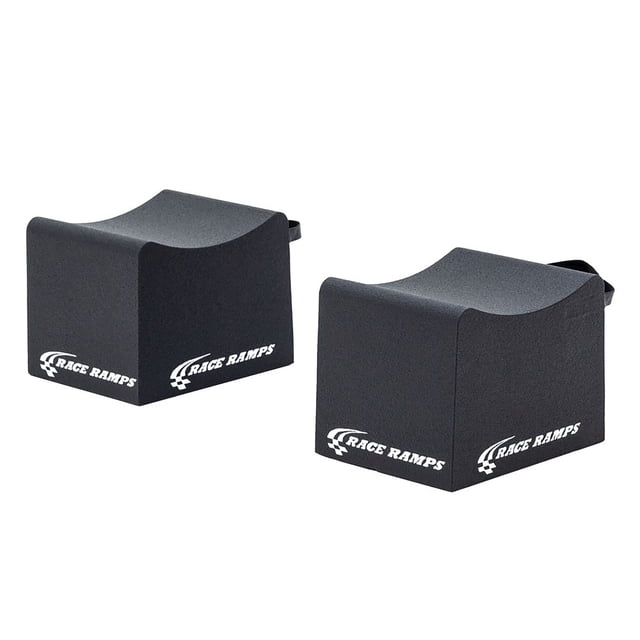 Race Ramps 10 Inch Wheel Cribs for Car Maintenance and Display, RR-WC-10, Black