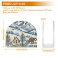 thumbnail image 4 of Yayeee Napkin Holder for Table Kitchen Paper Tissue Organization, Blue Snowy Mountain, 4 of 8