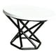 thumbnail image 4 of Mesa Auxiliar Redonda para Casa de Muñecas Escala 1/12, con Tapa de Madera, 6,35 X 4,57 Cm (2,5 X 1,8 Pulgadas), Resistente Y Ligera, Ideal para Decor Negro, 4 of 7