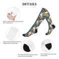 thumbnail image 5 of Lsque Cartoon Squirrel on Branch Pattern Sport Compression Socks for Men & Women 15-20 mmHg Knee High Nurse Pregnant Running Medical and Travel Athletic, 5 of 6