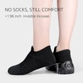 thumbnail image 2 of Yazi Slip On Breathe Mesh Walking Shoes Women Fashion Sneakers Comfort Wedge Platform Loafers, 2 of 11
