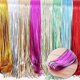 thumbnail image 5 of 2 Pack Metal Foil Matte Tassel Curtain Party Decor For Props Festive Celebration Party Decor, 1 X 3m, 5 of 5