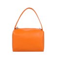 thumbnail image 1 of Bolso de hombro con cadena de bolso con asa superior de color sólido de cuero PU para mujer (naranja) Likrtyny Para estrenar, 1 of 9