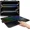 Black, variant on Keyboard Case for iPad Air 13 inch M4 2026 M3 2025 M2 2024 & iPad Pro 12.9 6th 5th 4th 3rd 2022 2021 2020 2018, Multi-touch Trackpad, 360° Rotatable & Swivel Keyboard, Backlit with Pencil Holder